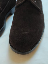 Charger l'image dans la galerie, Peal & Co X Brooks Brothers suede derby boots dark brown 10 UK/44 FR