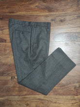 Afbeelding in Gallery-weergave laden, Incotex Slowear pantalon 100% laine marron chiné tissage chevrons 50/L