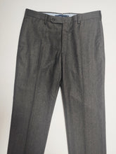 Afbeelding in Gallery-weergave laden, Incotex Slowear pantalon 100% laine marron chiné tissage chevrons 50/L