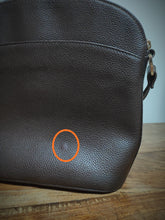 Charger l'image dans la galerie, Longchamp sac à bandoulière vintage marron foncé Made in France