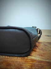 Charger l'image dans la galerie, Longchamp sac à bandoulière vintage marron foncé Made in France