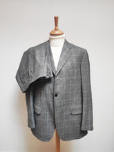 Afbeelding in Gallery-weergave laden, E. Thomas costume Prince de Galles en laine et cachemire 54/50