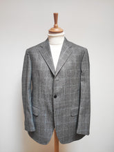 Afbeelding in Gallery-weergave laden, E. Thomas costume Prince de Galles en laine et cachemire 54/50