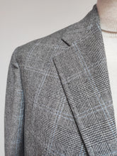 Afbeelding in Gallery-weergave laden, E. Thomas costume Prince de Galles en laine et cachemire 54/50