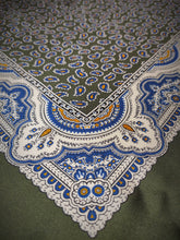 Charger l'image dans la galerie, Pochette en soie vintage paisley Made in Italy