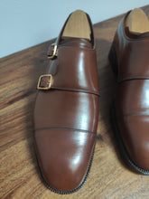 Charger l'image dans la galerie, Pepe Albaladejo doubles boucles en cuir de veau lisse 8 UK/42 FR