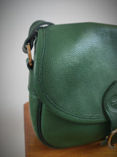 Charger l'image dans la galerie, Longchamp vintage sac à bandoulière en cuir de veau foulonné 80'S
