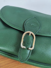 Charger l'image dans la galerie, Longchamp vintage sac à bandoulière en cuir de veau foulonné 80'S