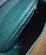 Charger l'image dans la galerie, Longchamp vintage sac à bandoulière en cuir de veau foulonné 80'S