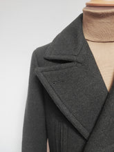 Charger l'image dans la galerie, Suitsupply manteau Phoenix caban kaki pure laine 50