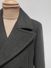 Charger l'image dans la galerie, Suitsupply manteau Phoenix caban kaki pure laine 50