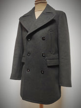 Charger l'image dans la galerie, Suitsupply manteau Phoenix caban kaki pure laine 50