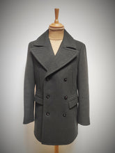 Charger l'image dans la galerie, Suitsupply manteau Phoenix caban kaki pure laine 50