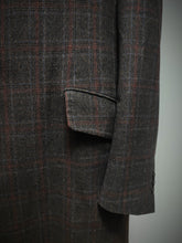 Charger l'image dans la galerie, Dormeuil manteau en laine à carreaux Prince de Galles 54