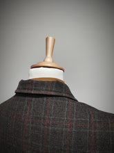 Charger l'image dans la galerie, Dormeuil manteau en laine à carreaux Prince de Galles 54