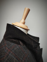 Charger l'image dans la galerie, Dormeuil manteau en laine à carreaux Prince de Galles 54