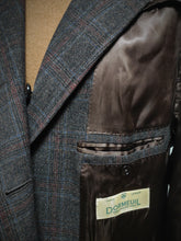 Charger l'image dans la galerie, Dormeuil manteau en laine à carreaux Prince de Galles 54