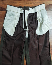 Charger l'image dans la galerie, Pantalon à pinces vintage à carreaux fenêtre "Jockey Club" Made in France