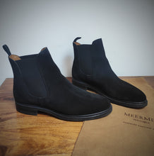 Charger l'image dans la galerie, Meermin Mallorca chelsea boots veau velours noir 6,5 UK/40 FR