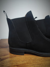 Charger l'image dans la galerie, Meermin Mallorca chelsea boots veau velours noir 6,5 UK/40 FR