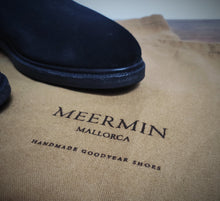 Charger l'image dans la galerie, Meermin Mallorca chelsea boots veau velours noir 6,5 UK/40 FR