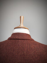 Charger l'image dans la galerie, Blazer vintage rouille 100% laine Harris Tweed 46/48