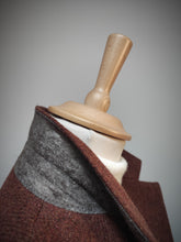 Charger l'image dans la galerie, Blazer vintage rouille 100% laine Harris Tweed 46/48