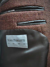 Charger l'image dans la galerie, Blazer vintage rouille 100% laine Harris Tweed 46/48