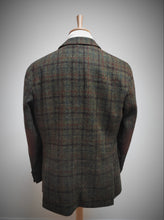 Charger l'image dans la galerie, Blazer vert foncé à carreaux Harris Tweed X Barutti 54
