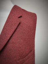 Charger l'image dans la galerie, Harris Tweed X Barutti gilet rouille en pure laine vierge 56