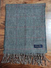 Afbeelding in Gallery-weergave laden, Brooks Brothers écharpe à carreaux Prince de Galles 100% lambswool