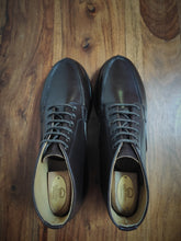 Charger l'image dans la galerie, Bowen bottines en cuir lisse marron foncé 7 UK - 40,5 FR