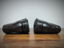 Charger l'image dans la galerie, Bowen bottines en cuir lisse marron foncé 7 UK - 40,5 FR