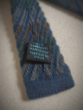 Charger l'image dans la galerie, Cravate maille vintage 100% lambswool Made in Italy