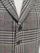 Afbeelding in Gallery-weergave laden, Suitsupply gilet de costume à carreaux en pure laine mélangée S/46