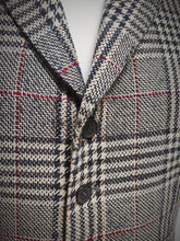 Afbeelding in Gallery-weergave laden, Suitsupply gilet de costume à carreaux en pure laine mélangée S/46