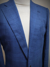 Afbeelding in Gallery-weergave laden, Suitsupply blazer à carreaux Lazio en laine et lin Lanificio Cerruti 48