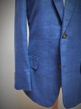 Afbeelding in Gallery-weergave laden, Suitsupply blazer à carreaux Lazio en laine et lin Lanificio Cerruti 48