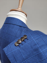 Afbeelding in Gallery-weergave laden, Suitsupply blazer à carreaux Lazio en laine et lin Lanificio Cerruti 48