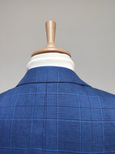 Afbeelding in Gallery-weergave laden, Suitsupply blazer à carreaux Lazio en laine et lin Lanificio Cerruti 48