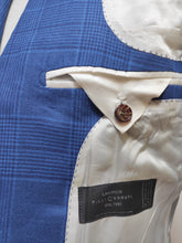 Afbeelding in Gallery-weergave laden, Suitsupply blazer à carreaux Lazio en laine et lin Lanificio Cerruti 48