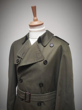 Charger l'image dans la galerie, Dormeuil trench-coat modèle "Oxford" kaki Made in Italy 50
