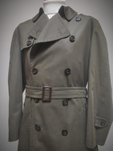 Charger l'image dans la galerie, Dormeuil trench-coat modèle "Oxford" kaki Made in Italy 50