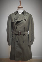 Charger l'image dans la galerie, Dormeuil trench-coat modèle "Oxford" kaki Made in Italy 50