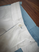 Afbeelding in Gallery-weergave laden, Suitsupply Brentwood pantalon à pinces en coton et lin E.Thomas 48/M