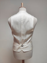 Afbeelding in Gallery-weergave laden, Suitsupply gilet à carreaux Capetown en pur lin Solbiati 44/S