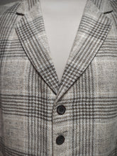 Afbeelding in Gallery-weergave laden, Suitsupply gilet pur lin à carreaux modèle Capetown 54