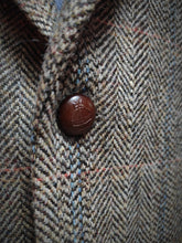 Carica l'immagine nel visualizzatore di Gallery, Harris Tweed X Mario Barutti blazer tweed pure laine vierge 54