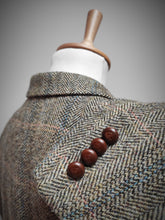 Carica l'immagine nel visualizzatore di Gallery, Harris Tweed X Mario Barutti blazer tweed pure laine vierge 54