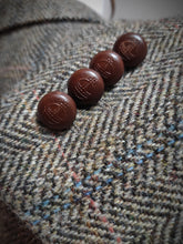 Carica l'immagine nel visualizzatore di Gallery, Harris Tweed X Mario Barutti blazer tweed pure laine vierge 54